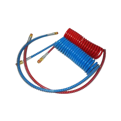 AIR BRAKE HOSES COIL SET RED & BLUE LENGTH 15FT icjtruckparts