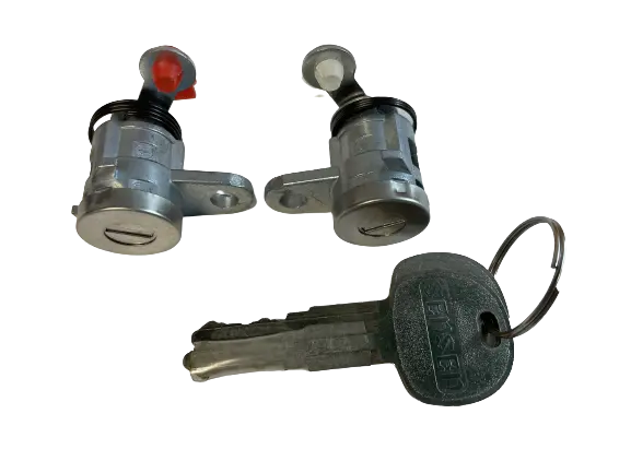 Car Lock Cylinder Set With Key NPR NQR NRR 4HK1 5.2L 4HE1 4.8L 1994-2007 icjtruckparts
