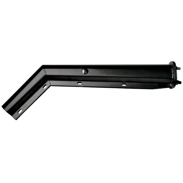 MUD FLAP HANGER BLACK SPRING-LOADED TAPER STYLE 45 DEGREE 1 1/8" BOLT CENTER TO CENTER icjtruckparts