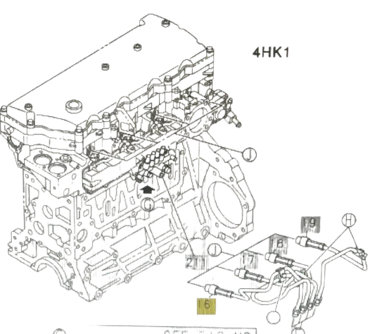 Pipe Injector No 4 For Isuzu NQR NRR NPR NPR-HD 4HK1 5.2L 2004-2007 icjtruckparts