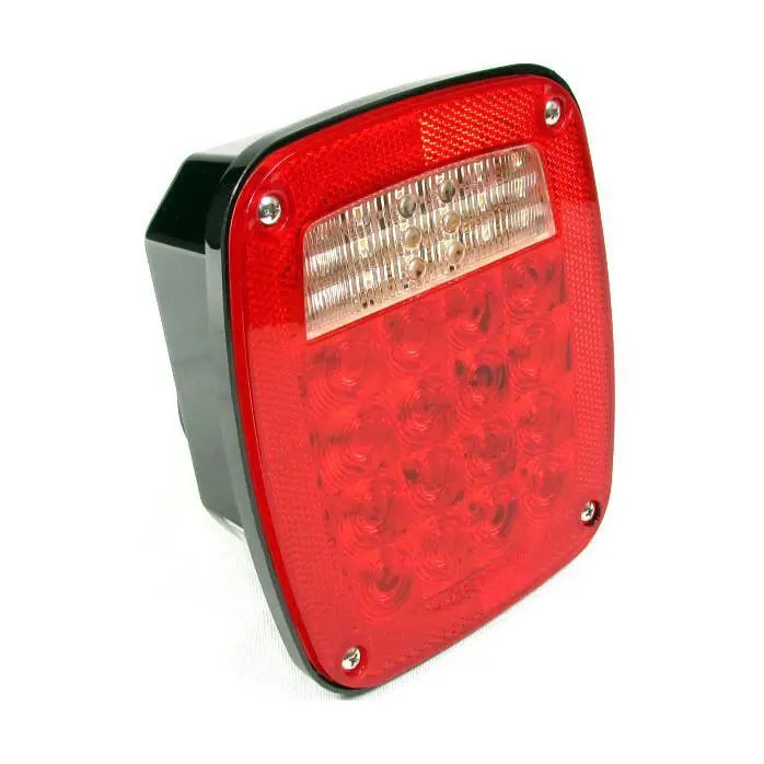 Universal Brake Light Lamp 34 LED RED / WHITE icjtruckparts