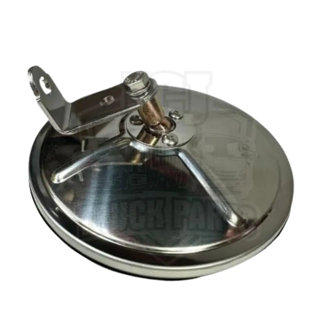 Universal Side Door Mirror 6" Stainless Steel Convex Mirror with Bracket & Center Stud Fits Isuzu I C J TRUCK PARTS