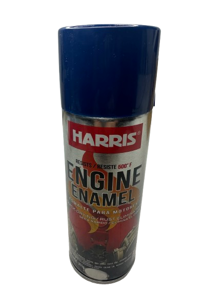 FORD DARK BLUE Engine Spray Paint Harris Heat Resistant Engine Enamel , 6 PACK
