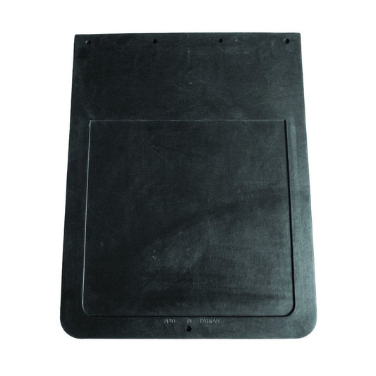 MUD FLAP PLAIN BLACK 24"X36"