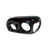 FREIGHTLINER CENTURY HEADLAMP, BEZEL BLACK (LEFT SIDE)