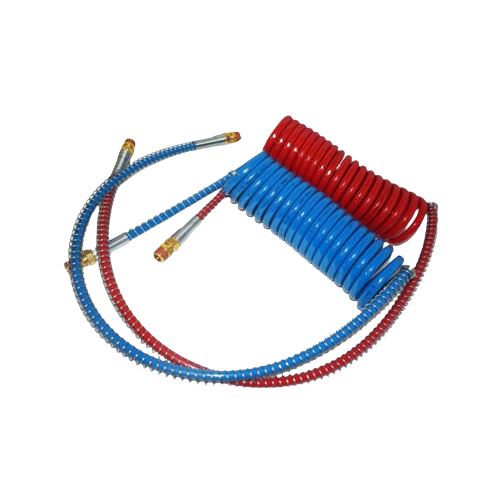 AIR BRAKE HOSES COIL SET RED & BLUE LENGTH 15FT