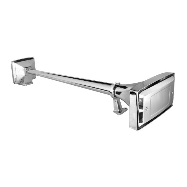 AIR SQUARE HORN HAND PULL 2"X 6"X 6"