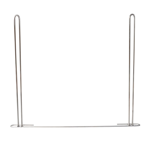 MUD FLAP HOLD DOWN CHROME ANTI-SAIL 24" X 21" (1PC)