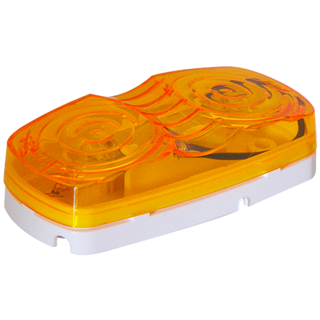 MARKER LIGHT AMBER 2 BULBS REPLACEABLE