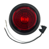 2.5" ROUND CLEARANCE MARKER LIGHT 4 LED RED