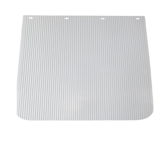 WHITE POLY MUDFLAPS 24X24 LOW SPRAY , SAFE PASS