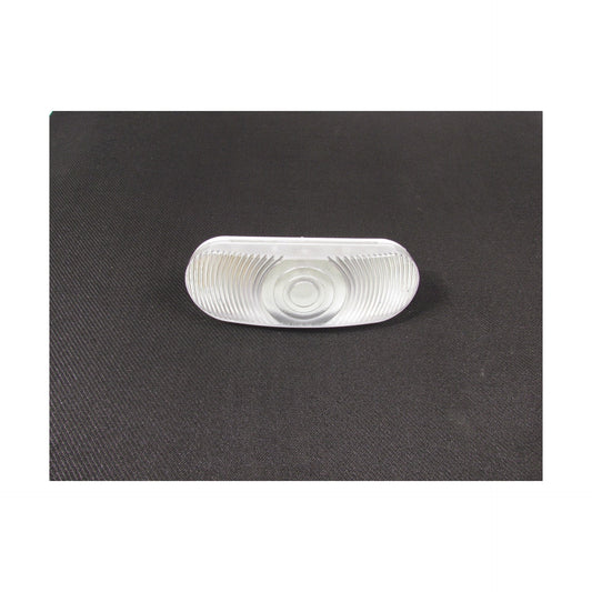 6" OVAL BACK LAMP WHITE WITH GROMMET AND PIGTEL BULB 12V