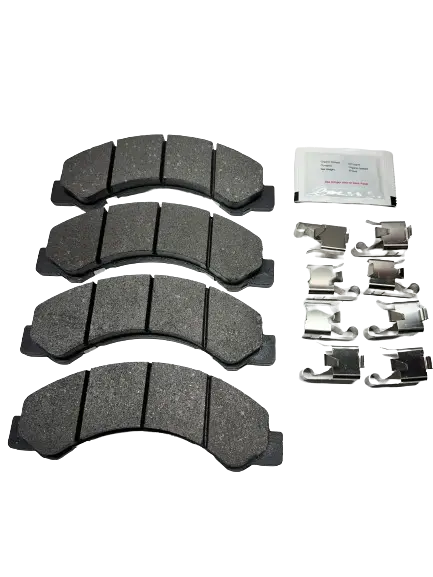 Brake Pads Kit Front For Isuzu NPR NPR-HD Reach 4HK1 5.2L 4HE1 4.8L 4JJ1T 3.0L 1998-2023 icjtruckparts