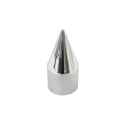 CHROME NUT COVER CONE STYLE icjtruckparts