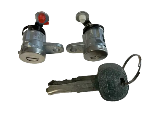 Car Lock Cylinder Set With Key NPR NQR NRR 4HK1 5.2L 4HE1 4.8L 1994-2007 icjtruckparts
