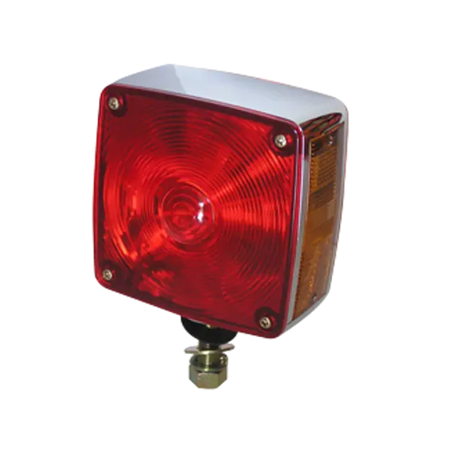 DOUBLE FACE PEDESTAL LAMP RIGHT VERTICAL MOUNT icjtruckparts