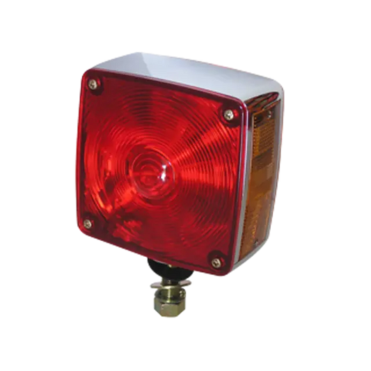 DOUBLE FACE PEDESTAL LAMP RIGHT VERTICAL MOUNT icjtruckparts