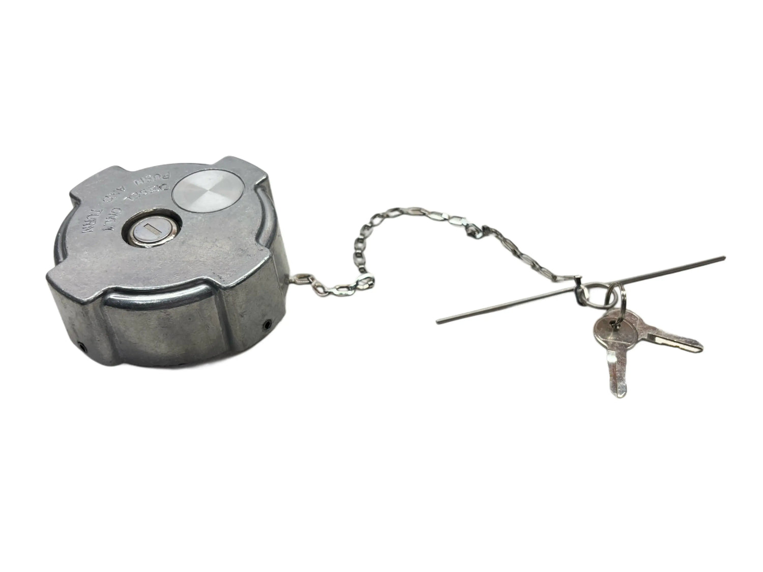 FUEL CAP 3IN 1/4TURN LOCKING WITH KEY, NON-VENTED - FREIGHTLINER COLUMBIA/CASCADIA/CENTURY/CORONADO/M2112 icjtruckparts