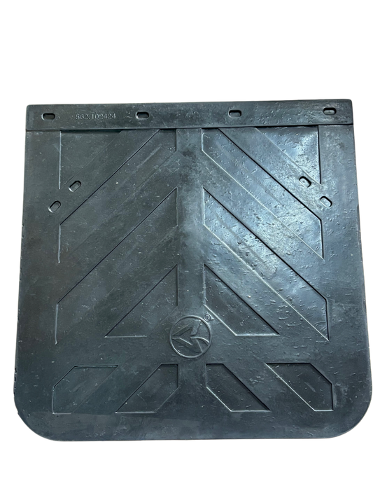 MUD FLAP PLAIN BLACK 24"X24"