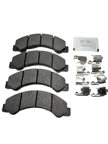 Brake Pads Kit Front For Isuzu NPR NPR-HD Reach 4HK1 5.2L 4HE1 4.8L 4JJ1T 3.0L 1998-2023