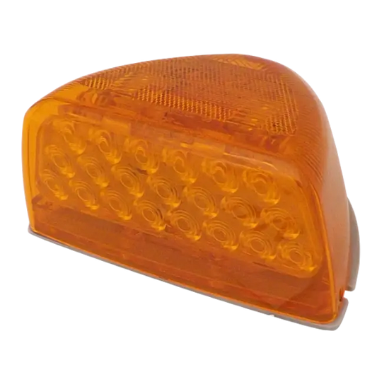 LED FRONT TURN SIGNAL PC LENS & HOUSING PETERBILT 12V icjtruckparts