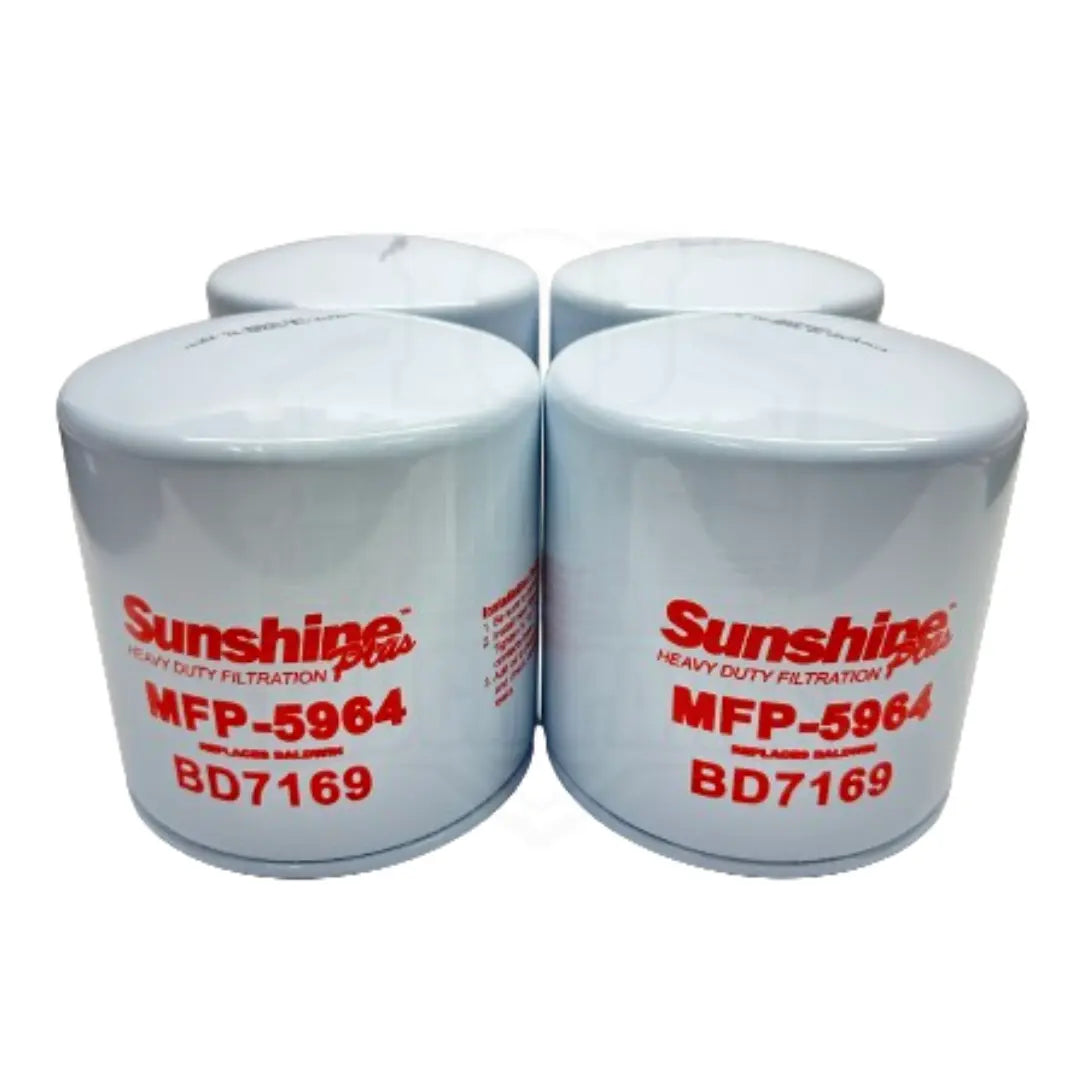 Oil Filter For Isuzu NPR HD NQR NRR 4HK1 4HE1 1998-2024 (PACK OF FOUR) icjtruckparts