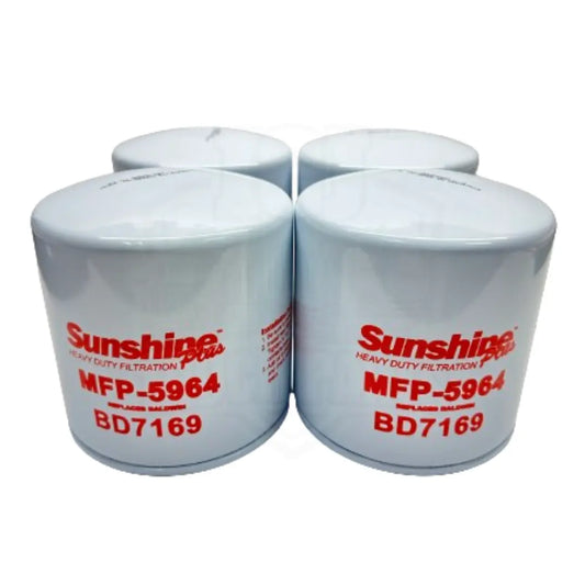 Oil Filter For Isuzu NPR HD NQR NRR 4HK1 4HE1 1998-2024 (PACK OF FOUR) icjtruckparts