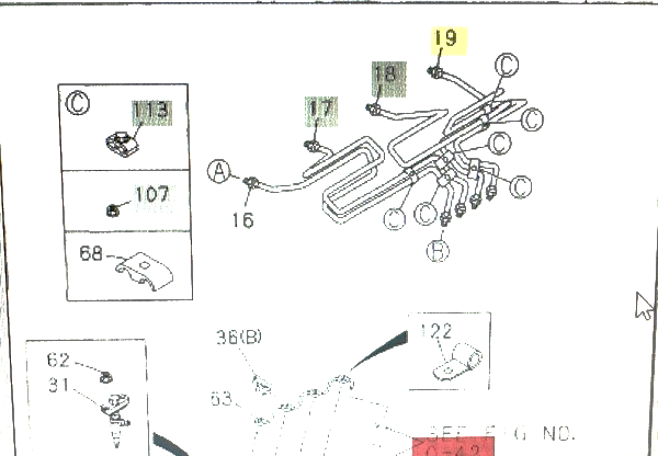 Pipe Injector No 4 For Isuzu NPR NQR NPR-HD 4HE1 4.8L 1998-2004 ( 8-97148-966-0 )