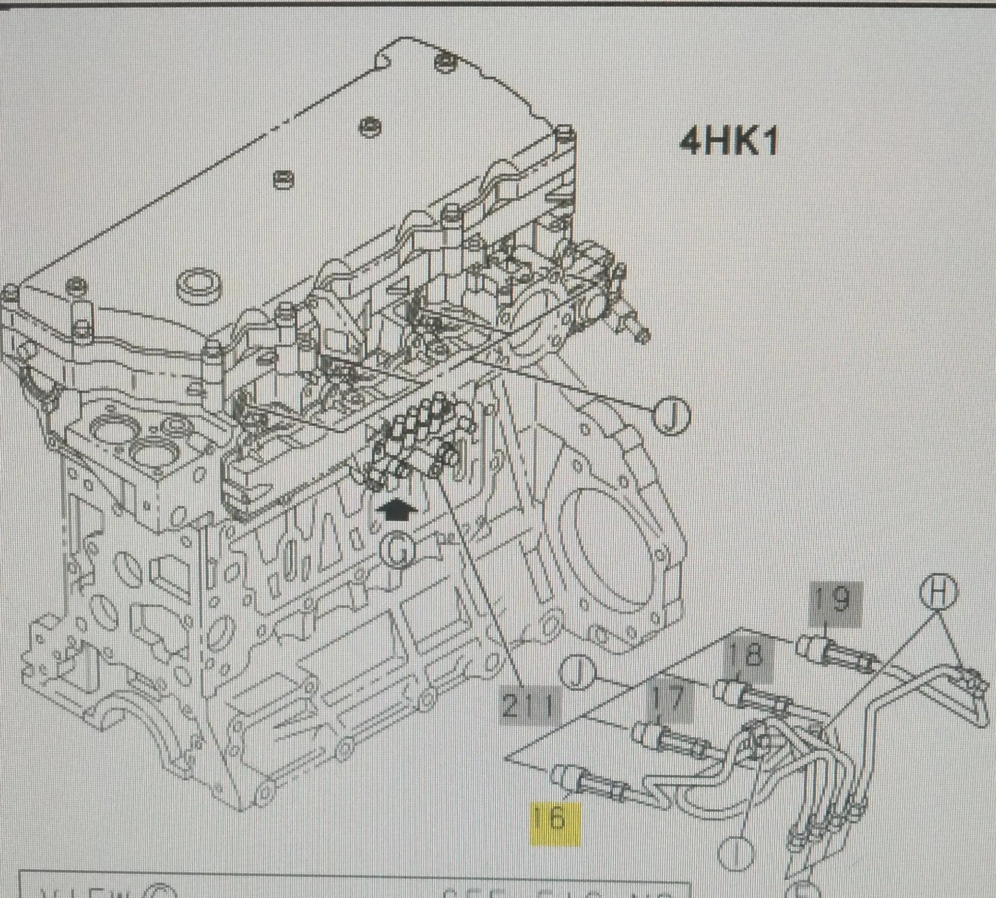 Pipe Injector No.1 For Isuzu Truck Engine 4HK1 icjtruckparts