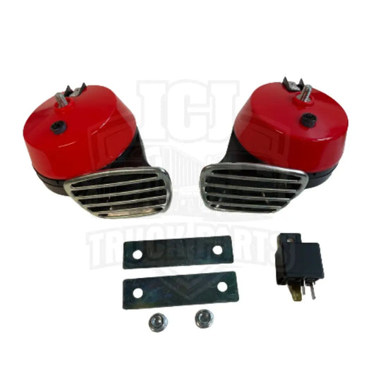 Universal Electromagnetic Horn HI-LO TONE 12 Volts I C J TRUCK PARTS