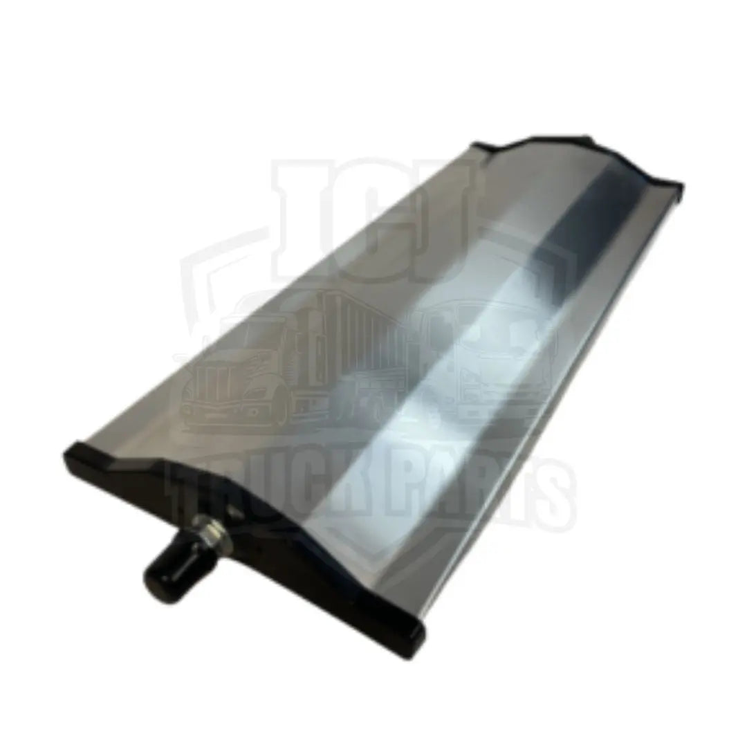 Universal Side Door Duplex mirror In Aluminum With Convex Auxiliary 6-1/2" X 16 Fits Isuzu I C J TRUCK PARTS