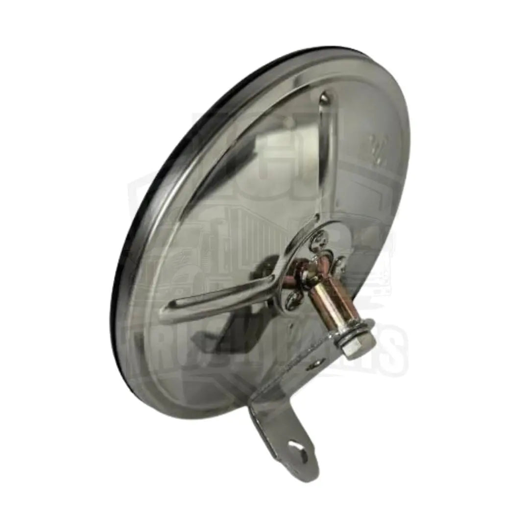 Universal Side Door Mirror 6" Stainless Steel Convex Mirror with Bracket & Center Stud Fits Isuzu I C J TRUCK PARTS