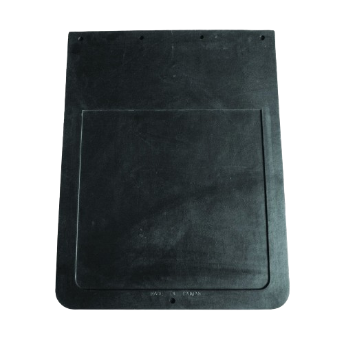 MUD FLAP PLAIN BLACK 24" X 30"