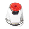 RED COLOR TOP REFLECTOR NUT COVER 33MM X 2-1/8"