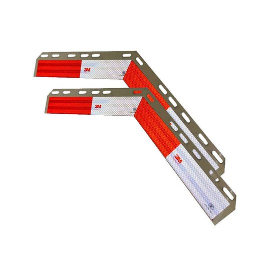 Mud Flap Reflective Tape Strip Fit for Semi Truck and Trailer ( sold by Pear )