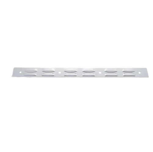 PLACA SUPERIOR CROMADA PARA GUARDABARROS CON PERNOS PASANTES